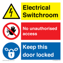 electrical-switchroom--no-unauthorised-access--keep-door-locked~